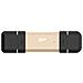 DS72 unità flash USB 500 GB USB Type-A / USB Type-C 3.2 Gen 2 (3.1 Gen 2) Oro - Foto miniatura 1