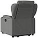 Lusso Casadino -  Poltrona Alzapersona Reclinabile Elettrica Grigio Scuro Tessuto - Foto miniatura 4