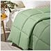 Trapunta Modern Modern In Microfibra Colore Verde Misura Piazza E Mezza - Foto miniatura 4