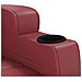 Poltrona Massaggiante Rosso Vino in Similpelle - Foto miniatura 8