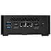 PC Desktop Cubi NUC AI 1UMG-006EU Intel Core Ultra 5 125H RAM 16GB SSD 512GB Windows 11 Pro 6xUSB Mini PC Nero - Foto miniatura 3