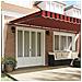 Tenda Retrattile arancione e marrone 600 × 300 cm Tessuto - Foto miniatura 3