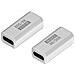 Adattatore Femmina-femmina Usb-c 240w 80gbps, Supporta Video 8k@ 60hz E Ricarica Pd (confezione Da 2) White - Foto miniatura 1