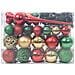 Set di Palle di Natale con 150 LED 61 pcs Multicolore Plastica - Foto miniatura 3