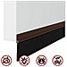 Spazzole per porte autoadesive 6 pcs Marrone 100 cm - Foto miniatura 8