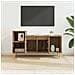 Mobile TV Rovere artigianale 100 x 35 x 55 cm Legno multistrato - Foto miniatura 4