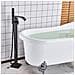 Rubinetto per vasca da bagno indipendente, Blackswan, tipo M17, modello nero anticato, misura 100 cm - Foto miniatura 3