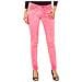 Pantalone Elasticizzato Con Basso Con Taglio Skinny Hwt010 Donna - Foto miniatura 1