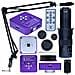 Set Di Microscopio Digitale Puppis Pink Pro - Camera 51mp Hdmi Usb, Obiettivo 180x, Braccio Regolabile | Alta Qualità Immagine, Uso Professionale - Foto miniatura 1