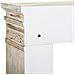 Cornice Camino In Legno Bianco 100x30x110h - Foto miniatura 7