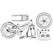 Bicicletta per Bambini 20 Pollici - Foto miniatura 8
