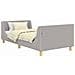 Struttura letto bambini con testata Grigio chiaro 90 x 200 cm - Foto miniatura 3
