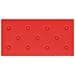 Testiera da Parete 12 pcs Rosso 60 x 30 cm Pelle Sintetica - Foto miniatura 4