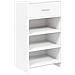 Mobile per scarpe Bianco 48 x 36 x 92 cm Legno ingegnerizzato - Foto miniatura 1