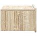 Mobiletto da notte a muro 2 pcs Rovere Sonoma 49 x 34,5 x 24 cm - Foto miniatura 6
