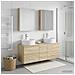 Set di mobili per il bagno 5 pcs Rovere Sonoma - Foto miniatura 4