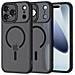Custodia Per Iphone 17 Pro Max Nera Opaca Magsafe - Foto miniatura 1