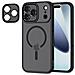 Custodia Per Iphone 17 Pro Max Nera Opaca Magsafe - Foto miniatura 2