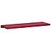 Cuscino per panchina Velluto Rosso Vino Profondità 35 cm - Foto miniatura 7