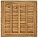 Piano del tavolo 80 x 80 x 3,5 cm Quadrato Legno di teak solido - Foto miniatura 5