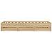Telaio del letto con storage Rovere Sonoma Legno ingegnerizzato - Foto miniatura 5