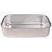 Rostiera Rettangolare Pesante 2 Maniglie Dimensioni 55x36 cm - Linea Alluminio 3 mm - Foto miniatura 1