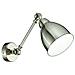 Lampada Da Parete Newton Ap1 Nickel Max 1 X 60w E27 - 240v - Foto miniatura 2
