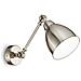 Lampada Da Parete Newton Ap1 Nickel Max 1 X 60w E27 - 240v - Foto miniatura 6