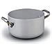 Casseruola Alta Spessore 3 Millimetri Con Due Maniglie Inox Per Induzione - Diametro Cm 32 - Altezza Cm 17-capacità Lt 12,5 - Foto miniatura 3