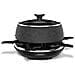 Raclette formaggio neri 850W 6 Funzioni 6 Persone Re12c812 - Foto miniatura 1
