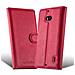 Custodia Compatibile Con Nokia Lumia 929 / 930 In Rosso Carminio - Coperchio Protettiva Con Chiusura Magnetica, Funzione Stand E Tasca Per Le Carte - Foto miniatura 5