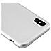 Custodia Compatibile Con Apple Iphone X / Xs In Argento Metallico - Coperchio Protettivo In Silicone Tpu Flessibile - Foto miniatura 9