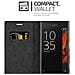 Custodia Compatibile Con Sony Xperia Xz / Xzs In Rosso Mela - Coperchio Protettiva Con Chiusura Magnetica, Funzione Stand E Tasca Per Le Carte - Foto miniatura 5