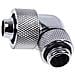 Eiszapfen 16/10mm Compression Fitting 90° Rotatable G1/4 - Chrome - Foto miniatura 4