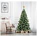 Albero Di Natale 210 Cm Amsterdam, Pino Artificiale, Albero Effetto Reale, Alberello Natalizio Extra Folto, 109x109 H210 Cm, Verde - Foto miniatura 2