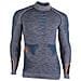 Maglia Man Ambityon Uw Shirt Melange Turtleneck Intimo Tecnico Uomo - Black Melange-atlantic-orange Shiny S-m - Foto miniatura 1