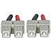 SC / SC OM3 1m, SC, SC, Maschio / maschio, OM3, Ciano, Grigio, Multi-mode - Foto miniatura 1