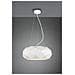 Zandor Sospensione Metallo Bianco Con Tagli Laser E Diffusore D. 50cm - Foto miniatura 1
