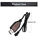1 Pezzo Cavo Caricatore Usb Sm-2p 250mah Output Rc Auto Per Batterie 6v Ni-mh - Foto miniatura 2