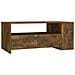 Tavolino Da Salotto Rovere Fumo 102x55x42 Cm Legno Multistrato - Foto miniatura 1