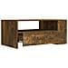 Tavolino Da Salotto Rovere Fumo 102x55x42 Cm Legno Multistrato - Foto miniatura 3