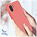 Cover Per Xiaomi Redmi A1 E A2 In Silicone Semi-rigido Soft-touch Rosa - Foto miniatura 4