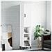 Credenza Bianca 34,5x34x180 Cm In Legno Multistrato - Foto miniatura 1
