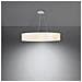 Lampadario Skala 70 Bianco Sl. 0801 - Minimalista Lampadario Bianco 105x70x70 Cm - Foto miniatura 3