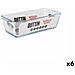 Pirofila Da Forno Quttin Vetro Rettangolare 825 Ml 23,1 X 10 X 6,1 Cm (6 Unità) - Foto miniatura 1