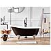 Vasca Da Bagno Freestanding Cayman 170 X 76 Cm Nero /bianco - Foto miniatura 1