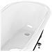 Vasca Da Bagno Freestanding Cayman 170 X 76 Cm Nero /bianco - Foto miniatura 6