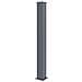 Cancello Battente 3x1,2m Giona + 2 Montanti Eifel H. 166cm Grigio - Foto miniatura 7