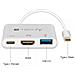 Cavo Convertitore Adattatore Da Usb-c A Usb 3.0, Hdmi E Pd - Foto miniatura 3