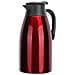 Thermos Ermetico E Antibatterico Con Beccuccio 2l, Rosso / Nero - Foto miniatura 1